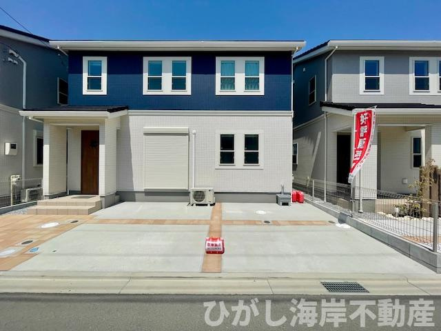 平塚市菫平　新築戸建　全8棟の駐車場|駐車スペース