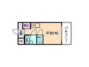 【間取り】 | プレジデント横田