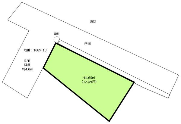【土地図】 | 明石市藤江売り土地