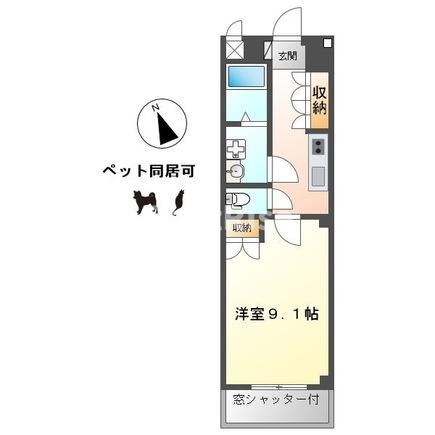 フォレスト宮西の間取り|間取図