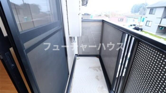 タントミール　Ａのバルコニー