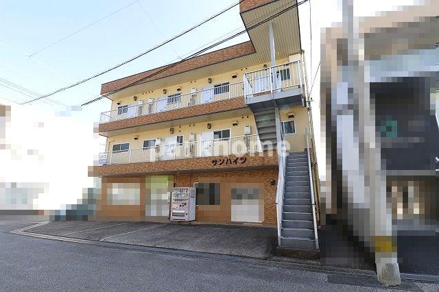 サンハイツの外観|外観は落ち着いています