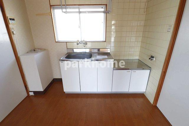 サンハイツのキッチン|きれいなキッチンです