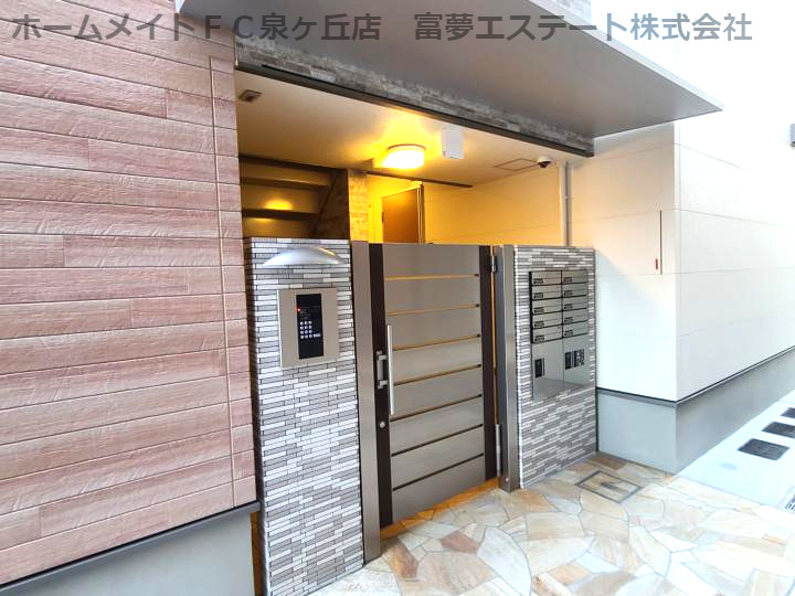 フジパレス高石駅北Ⅲ番館のエントランス