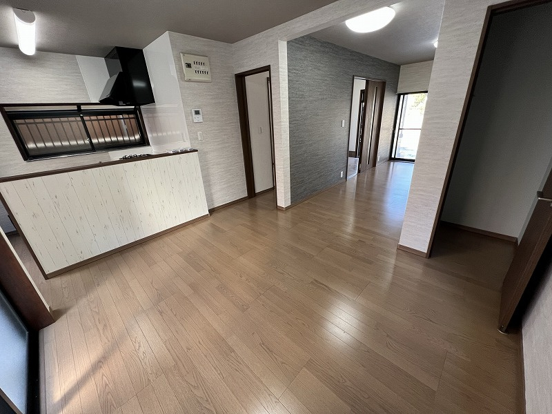 福井町　中古戸建の居間・リビング|ゆったり過ごせるリビングです