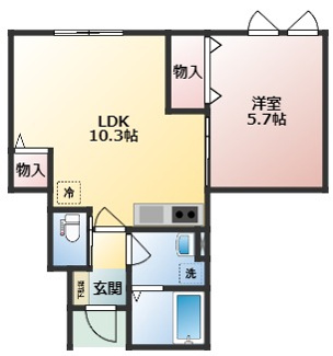 【間取り】 | URBAN CUBIC 東台Ⅱ A棟