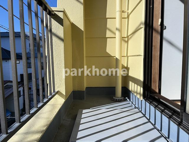 ハイツサンルートのバルコニー|陽当たり良好なバルコニーです