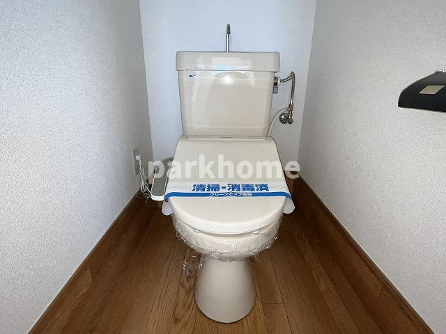 ハイツサンルートのトイレ|シンプルで使いやすいトイレです