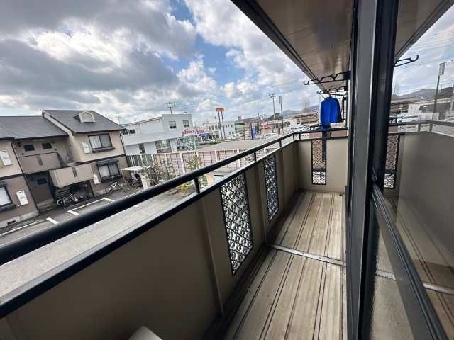 ハートランド　B棟のバルコニー