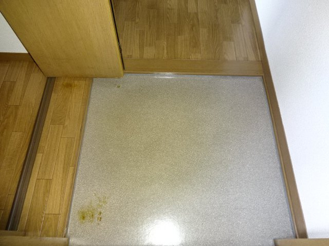 ハートランド　B棟の玄関
