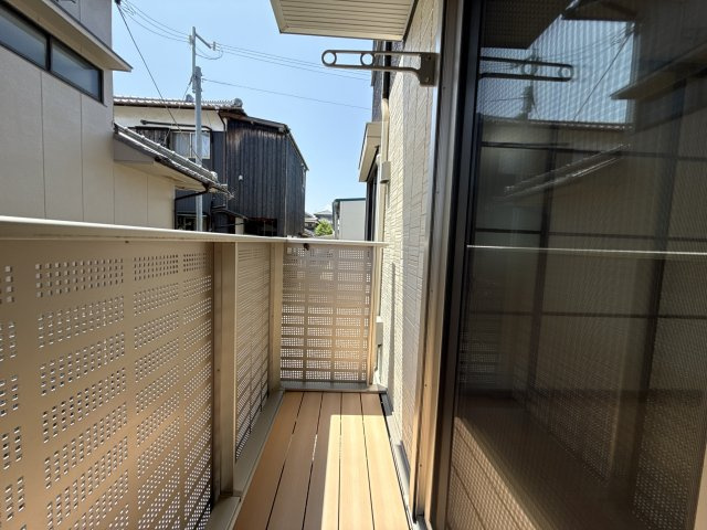 ラポールメゾンのバルコニー