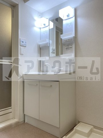 プランドール高安の独立洗面台
