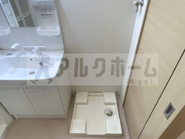 プランドール高安の洗面所
