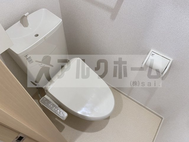 プランドール高安のトイレ