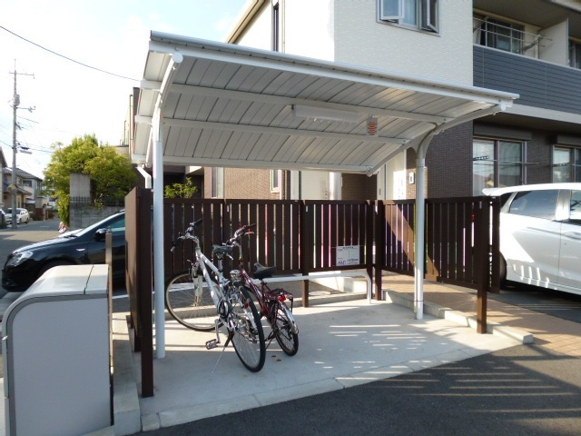 倉敷市浜ノ茶屋２丁目のアパートのその他共用部分|駐輪場