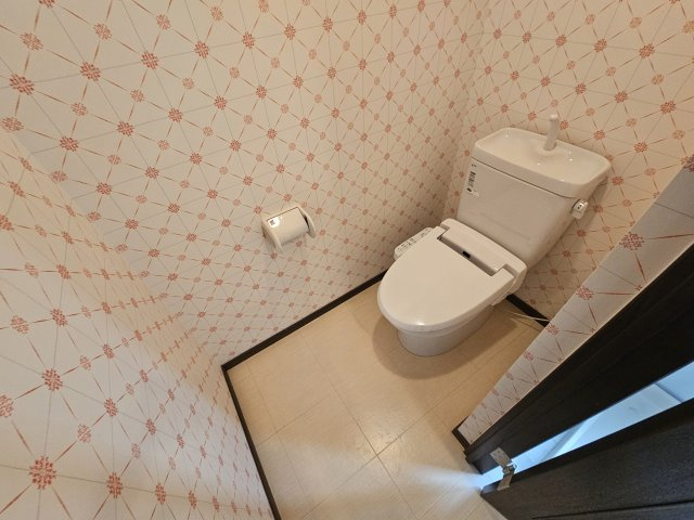 稗原マンションのトイレ