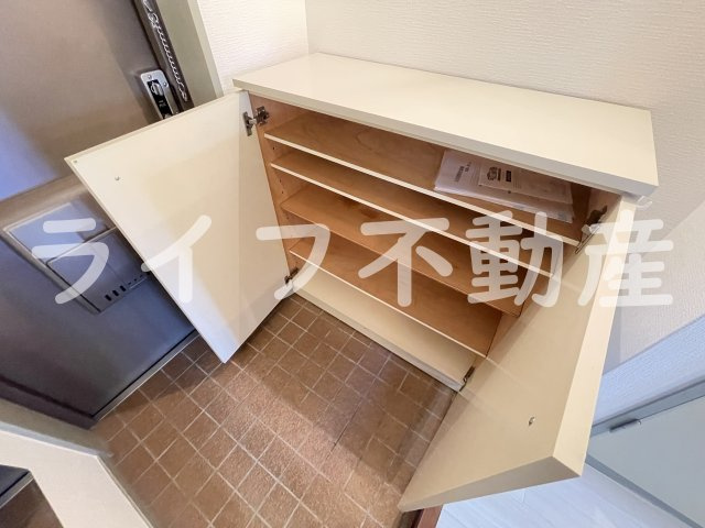 パークモダン高井田の収納|こまごまとしたものを収納できそうですね