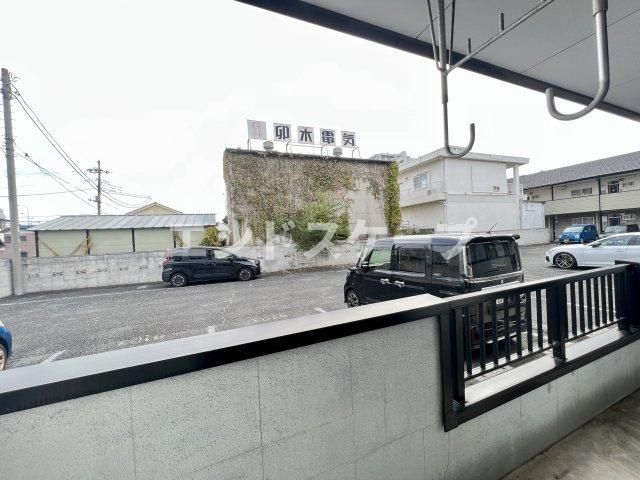 ハツミマンションBのバルコニー|高崎、前橋エリアのお部屋探しはエンドスケープまで！お客様の理想お聞かせ下さい♪