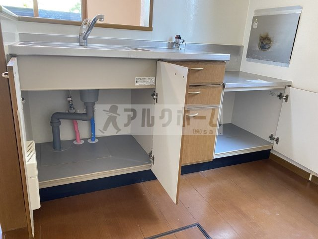 ヴィラージュC棟のキッチン