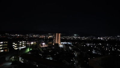 【展望】 | 【上質リノベ】ダイアパレス牛田天水苑 | 現地（2023年6月24日20：00頃）撮影