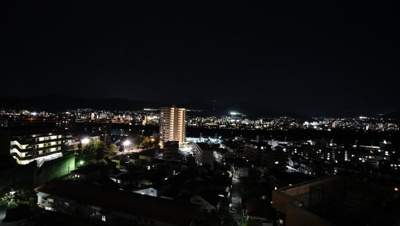 【展望】 | 【上質リノベ】ダイアパレス牛田天水苑 | 現地（2023年6月24日20：00頃）撮影