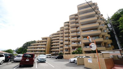 【外観】 | 【上質リノベ】ダイアパレス牛田天水苑 | 現地（2023年6月24日10：00頃）撮影