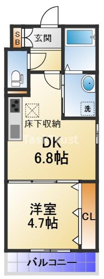 【間取り】 | アーブル　ヴィラージュ