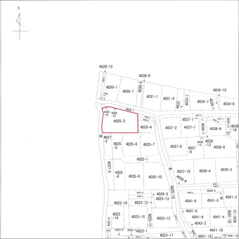 高崎市倉賀野町売地B区画の土地図