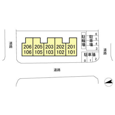 【区画図】 | パークハイツ相川