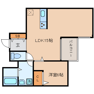 【間取り】 | リバープレイス梅田北