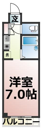 【間取り】 | 第2コマツハイツ