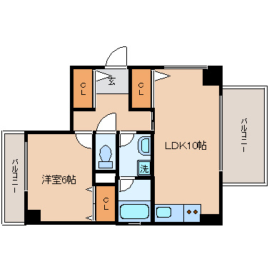 【間取り】 | リバープレイス梅田北