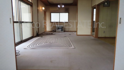 【居間・リビング】 | 北見市緑町中古住宅