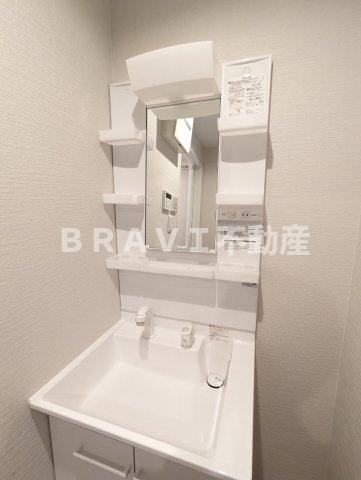 SFIDA森ノ宮 BRAVI不動産の独立洗面台
