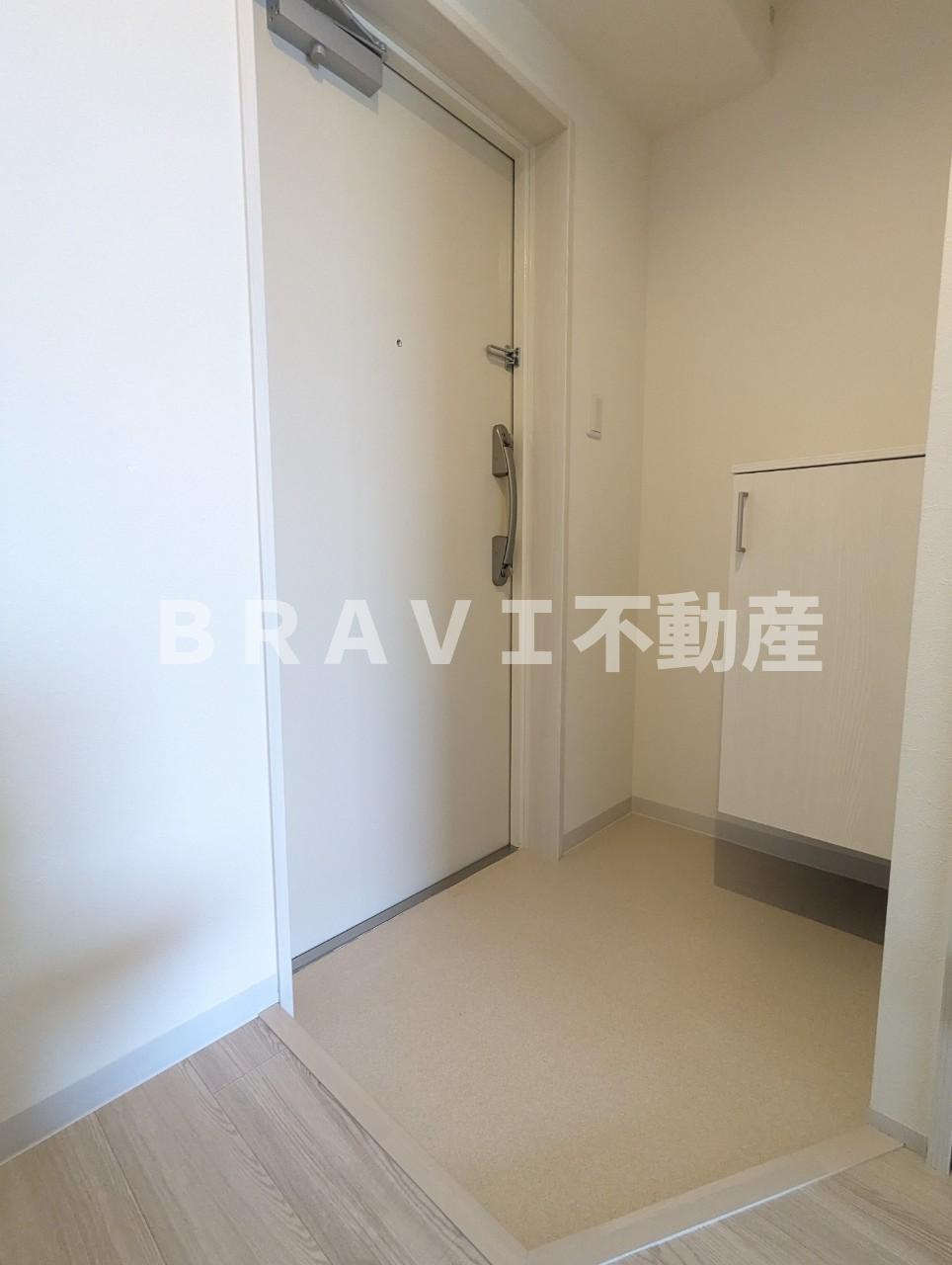 SFIDA森ノ宮 BRAVI不動産の玄関