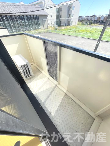 【バルコニー】 | 落ち着いた時間を過ごせるバルコニーです