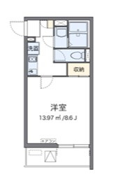 ＳｍａｌｌＲｉｖｅｒⅡの間取り