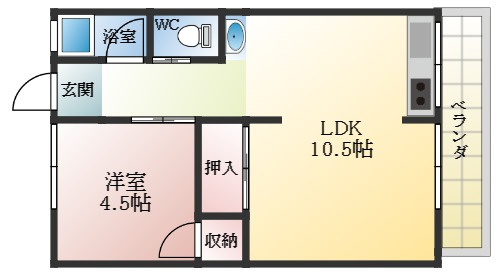 【間取り】 | 山本ハイツ