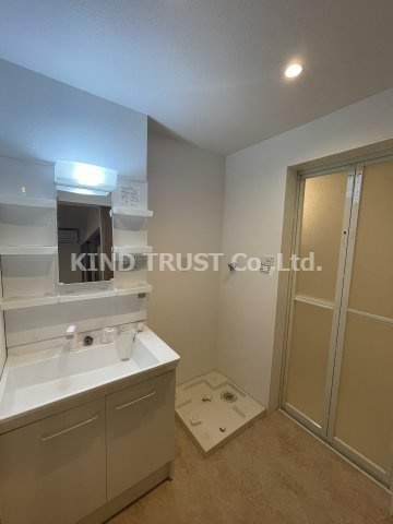 LUXE豊崎の洗面所|スペースが確保できる洗面所です