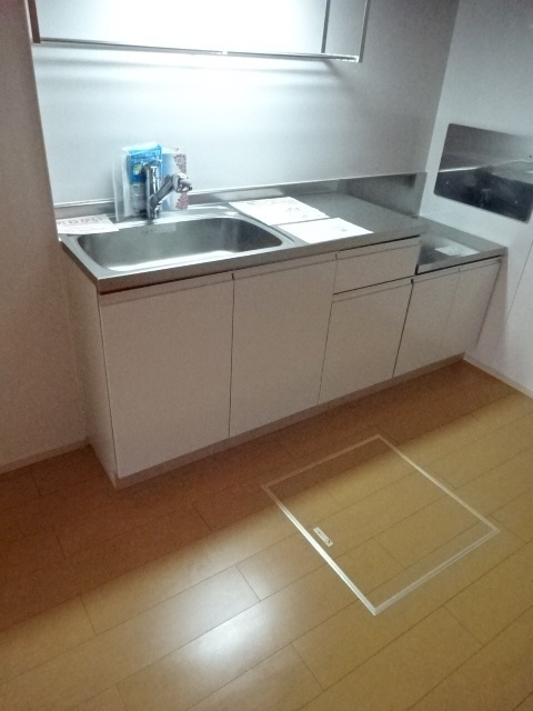 サンシャインビレッジアゼリアＢのキッチン|キッチン