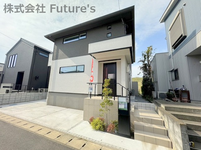 流山市木1丁目　戸建　全1棟の外観|流山市木1丁目・区画整理地内で綺麗な街並み
