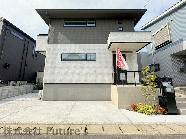 流山市木1丁目　戸建　全1棟の外観|流山市木1丁目・区画整理地内で綺麗な街並み
