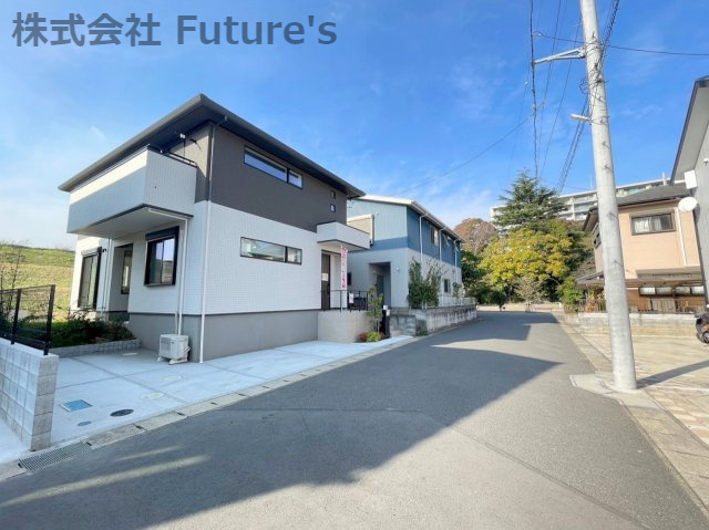 流山市木1丁目　戸建　全1棟の前面道路含む現地写真|前面道路含む現地写真になります。