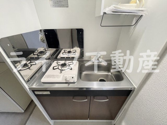 あかねハイツのキッチン|きれいなキッチンです