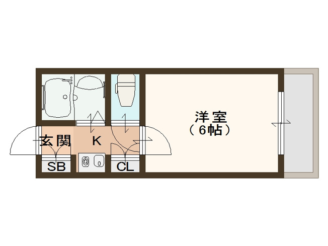 【間取り】 | 三研BLD.ロイヤル本館