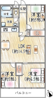 【間取り】 | 豊中緑丘パークマンション