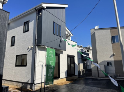 【外観】 | 鴻巣市北新宿４期　 | ２号棟現地外観（2023年11月21日）撮影