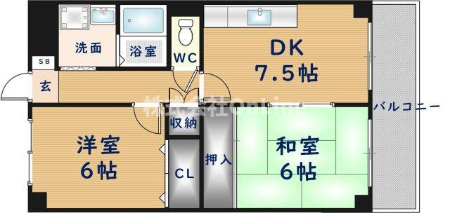【間取り】 | フェリス旭ヶ丘