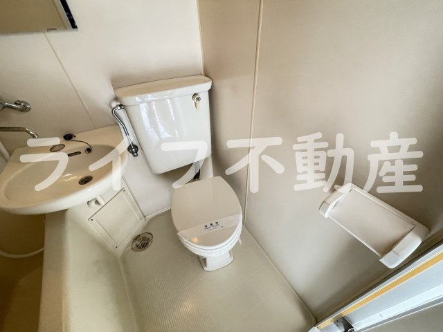 メビウス永和レジデンスのトイレ|清潔感のあるトイレです