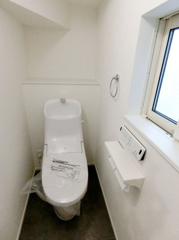 広島市南区堀越2丁目　新築一戸建て(全5棟)のトイレ|トイレもきれいです